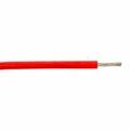 Sequel Wire & Cable 22 AWG, UL 1007 Lead Wire, 7 Strand, 105C, 300V, Tinned copper, PVC, Red, Sold by the FT 2232A4T-0202AR210